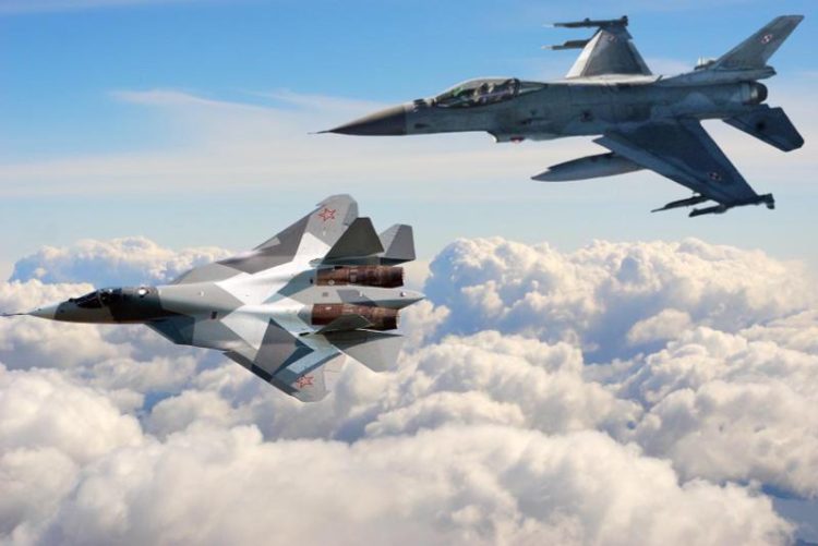 Când începe marele război aerian între avioane F-16 americane și Suhoi-ul Rusiei? Unde are loc